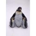 A STUDIO ART PENGUIN FIGURE "THE FAMILY"