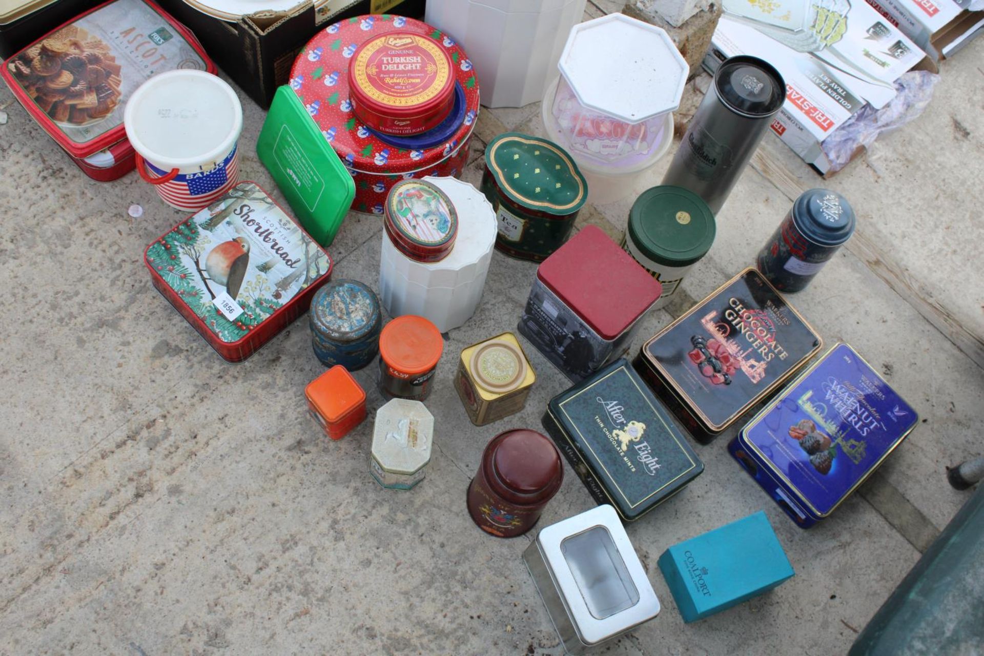 A LARGE ASSORTMENT OF ADVERTISING TINS - Image 2 of 3