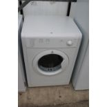 A WHITE INDESIT 7KG WASHING MACHINE