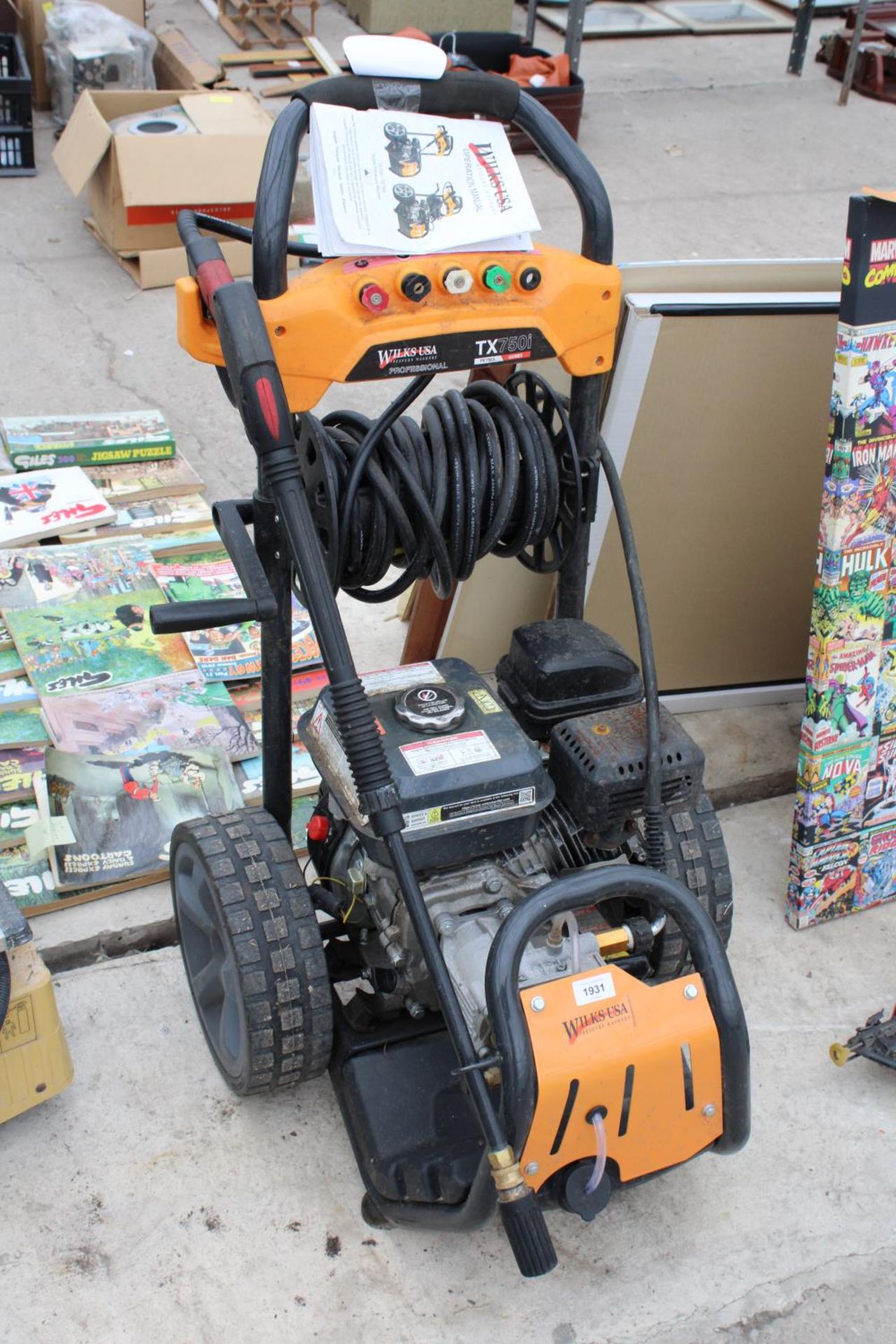 A WILKS USA PETROL PRESSURE WASHER