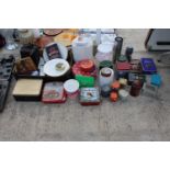 A LARGE ASSORTMENT OF ADVERTISING TINS