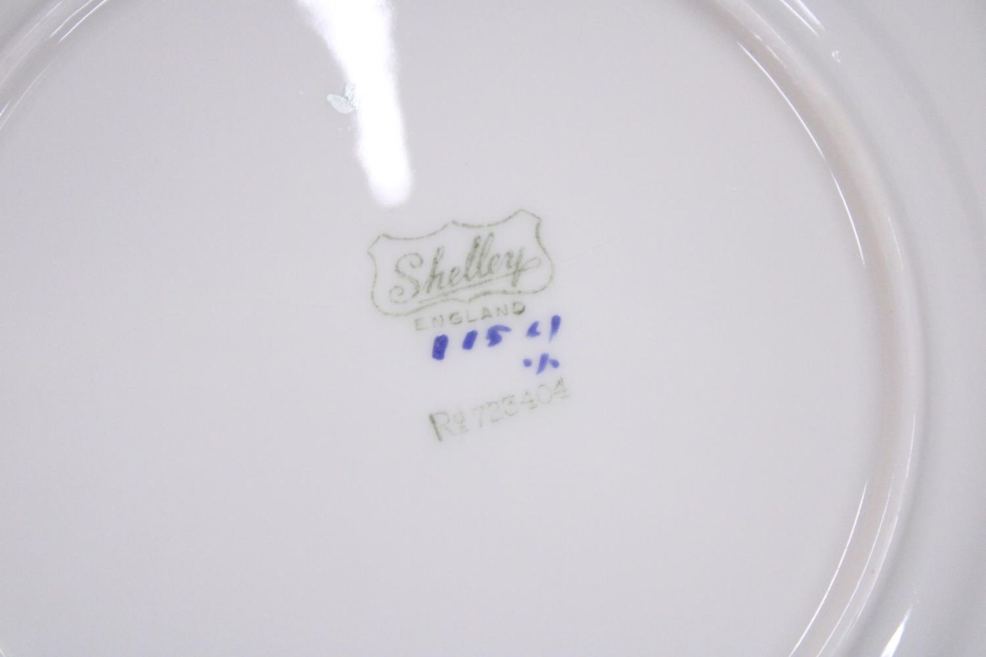 SIX VINTAGE SHELLEY SIDE PLATES - Bild 3 aus 3