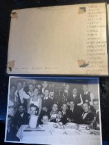 A WORLD WAR II PHOTOGRAPH ALBUM CONTAINING PHOTOGRAPHS OF THE JAPANESE SIGNING OF THE INSTRUMENT