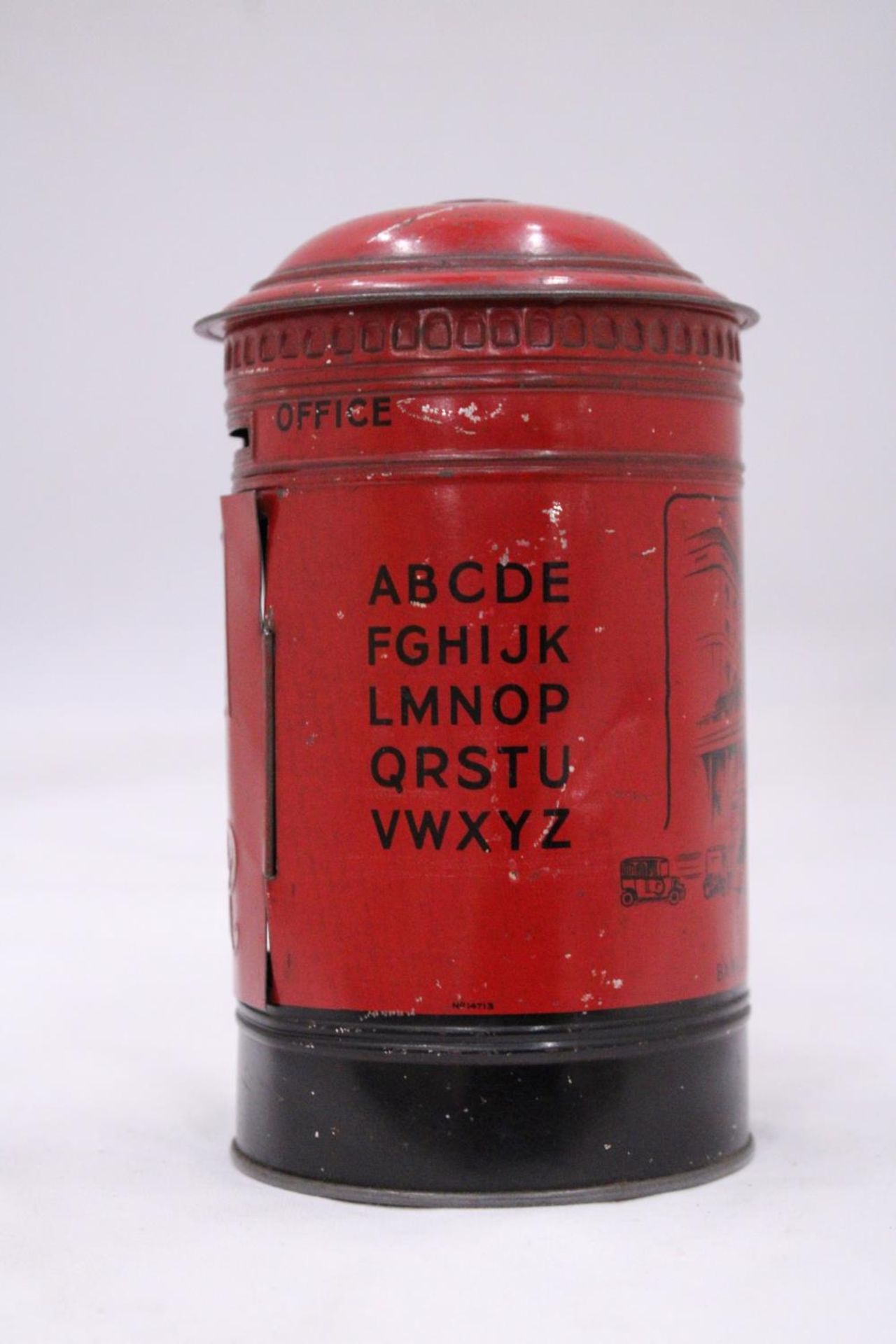 A 1950'S TIN PLATE BANK OF ENGLAND POST BOX - MONEY TIN - Image 6 of 6