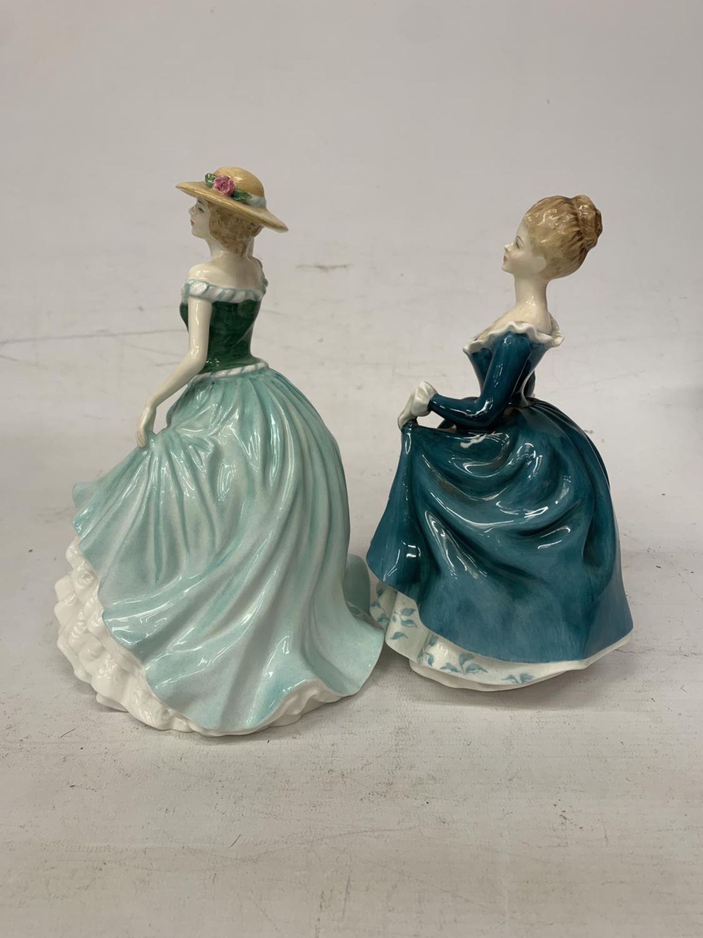 TWO ROYAL DOULTON FIGURES "JANINE" HN 2461 AND "EMILY" HN 4093 - Image 3 of 4