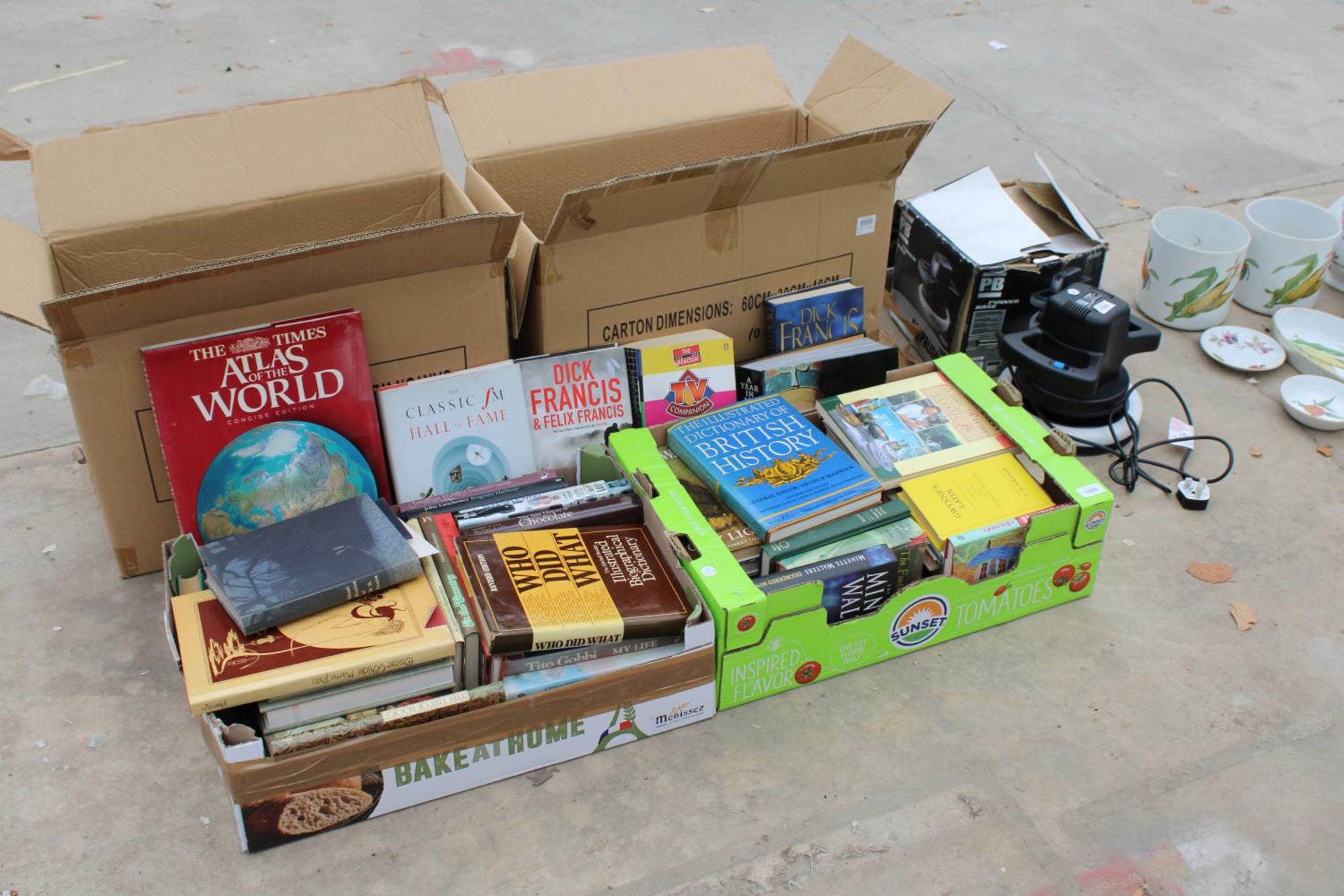 A LARGE ASSORTMENT OF HARDBACK AND PAPERBACK BOOKS - Image 2 of 4