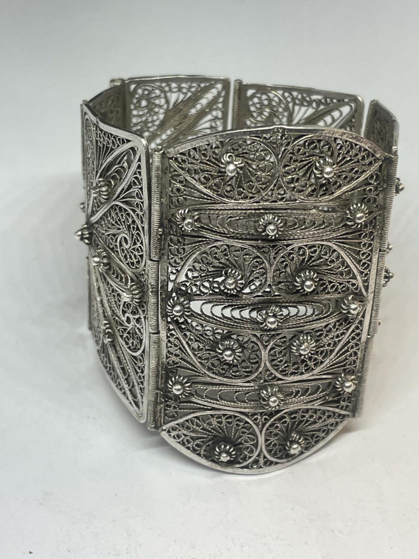 A SILVER BRACELET