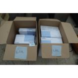 20 BOXES OF LATEX GLOVES SIZE L, XL + VAT