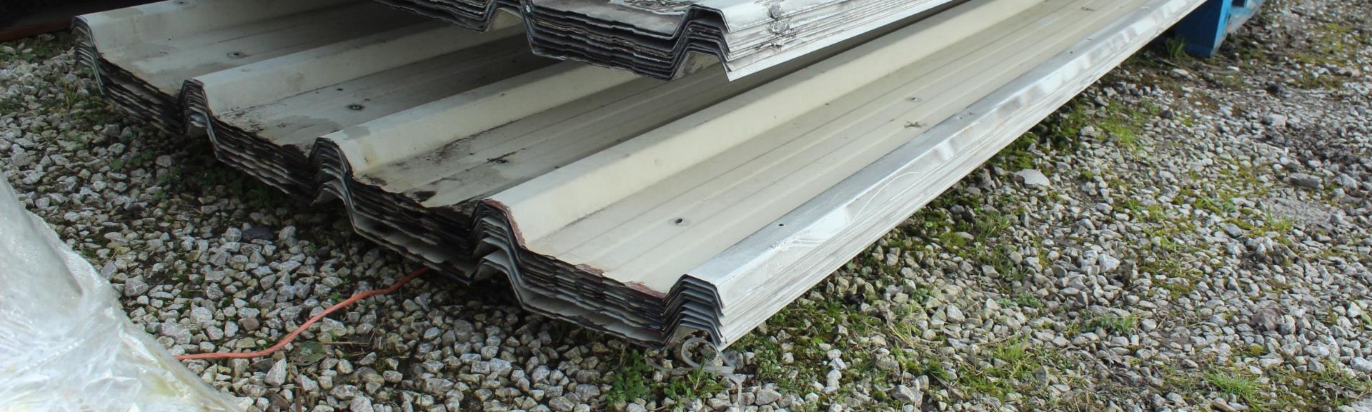10 BOX PROFILE ROOFING SHEETS 17'6" + VAT