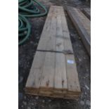 20 TIMBERS 3 X 3/4 AND 6'-10' LONG NO VAT