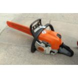 STIHL MS211 CHAINSAW IN WORKING ORDER NO VAT