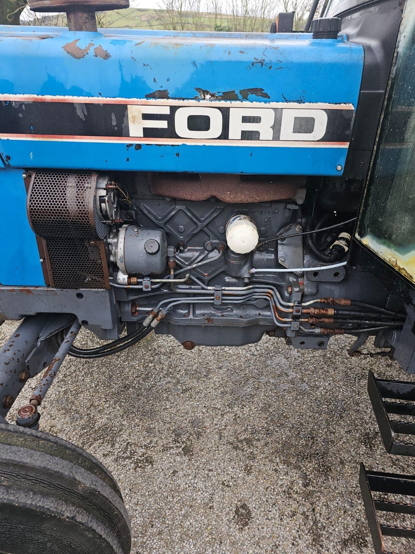 FORD 5030 2 WHEEL DRIVE TRACTOR 9014 HOURS ONE OWNER FROM NEW REG.NO. M85 TRC FIRST REG 01/06/95 - Image 7 of 13