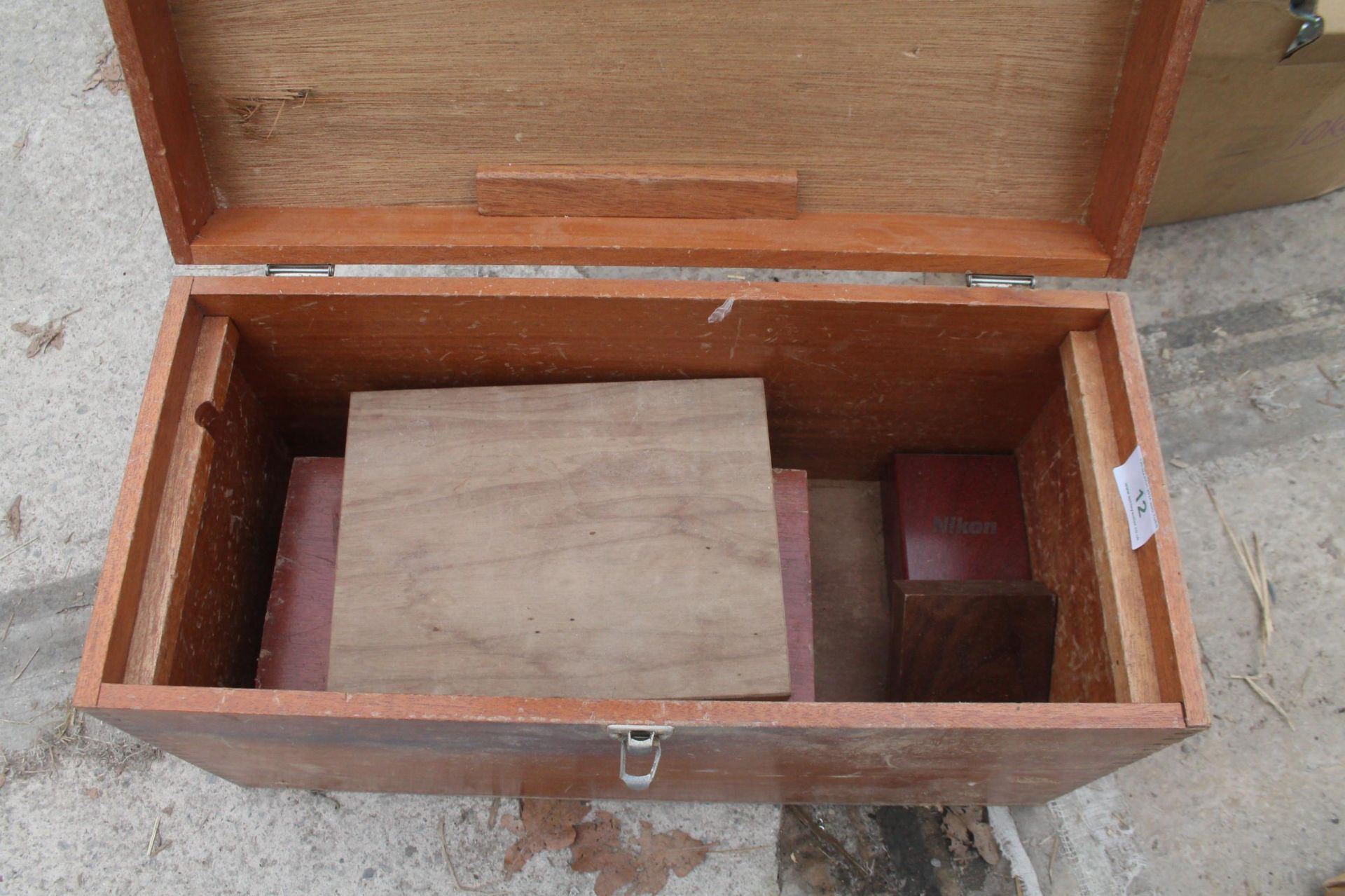 SELECTION OF WOODEN BOXES WITH ALLEN KEYS ETC. + VAT