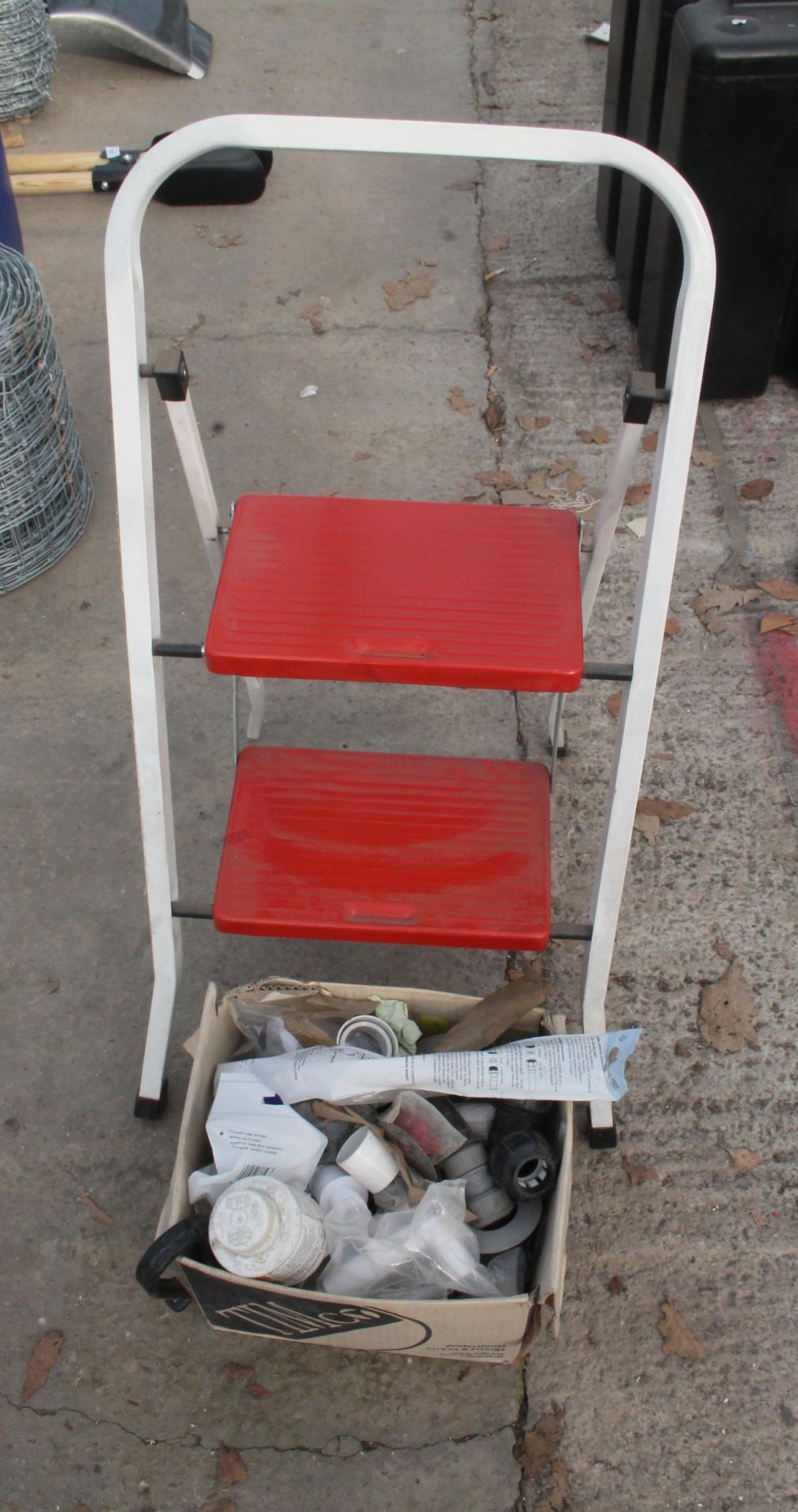 STEP LADDER & PLUMBERS ODDMENTS NO VAT