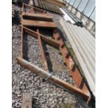 11 TREAD STEEL STEPS NO VAT