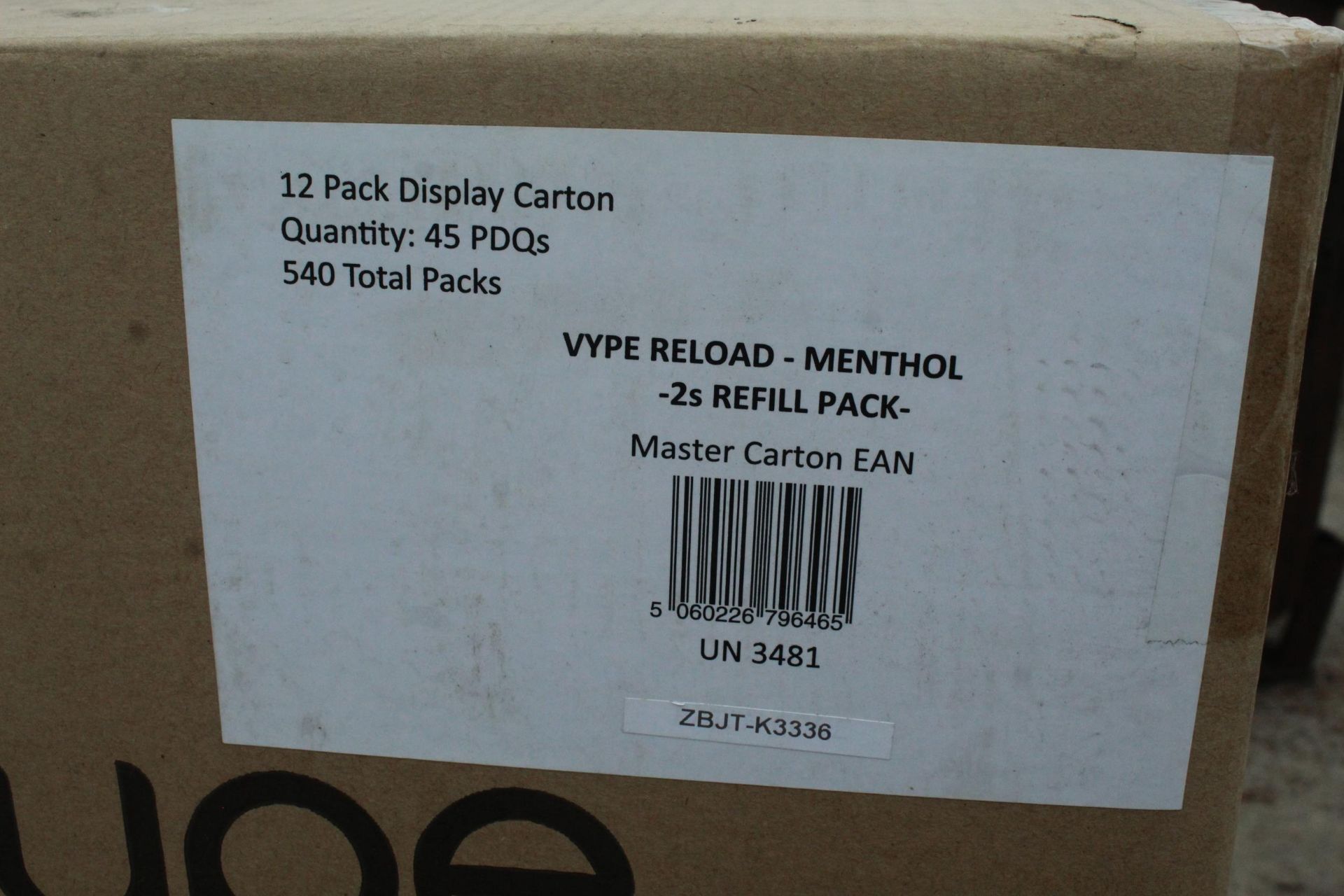 2 BOXES OF VYPE RELOAD NO VAT - Bild 2 aus 2