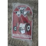 NEW CAST IRON MASSEY FERGUSON SIGN NO VAT