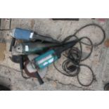 MAKITA AND POWER CRAFT GRINDERS, 3 ITEMS NO VAT