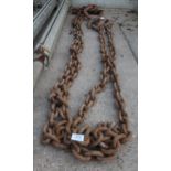 CRANE CHAIN 2 LINK BROTHER 20 FT NO VAT