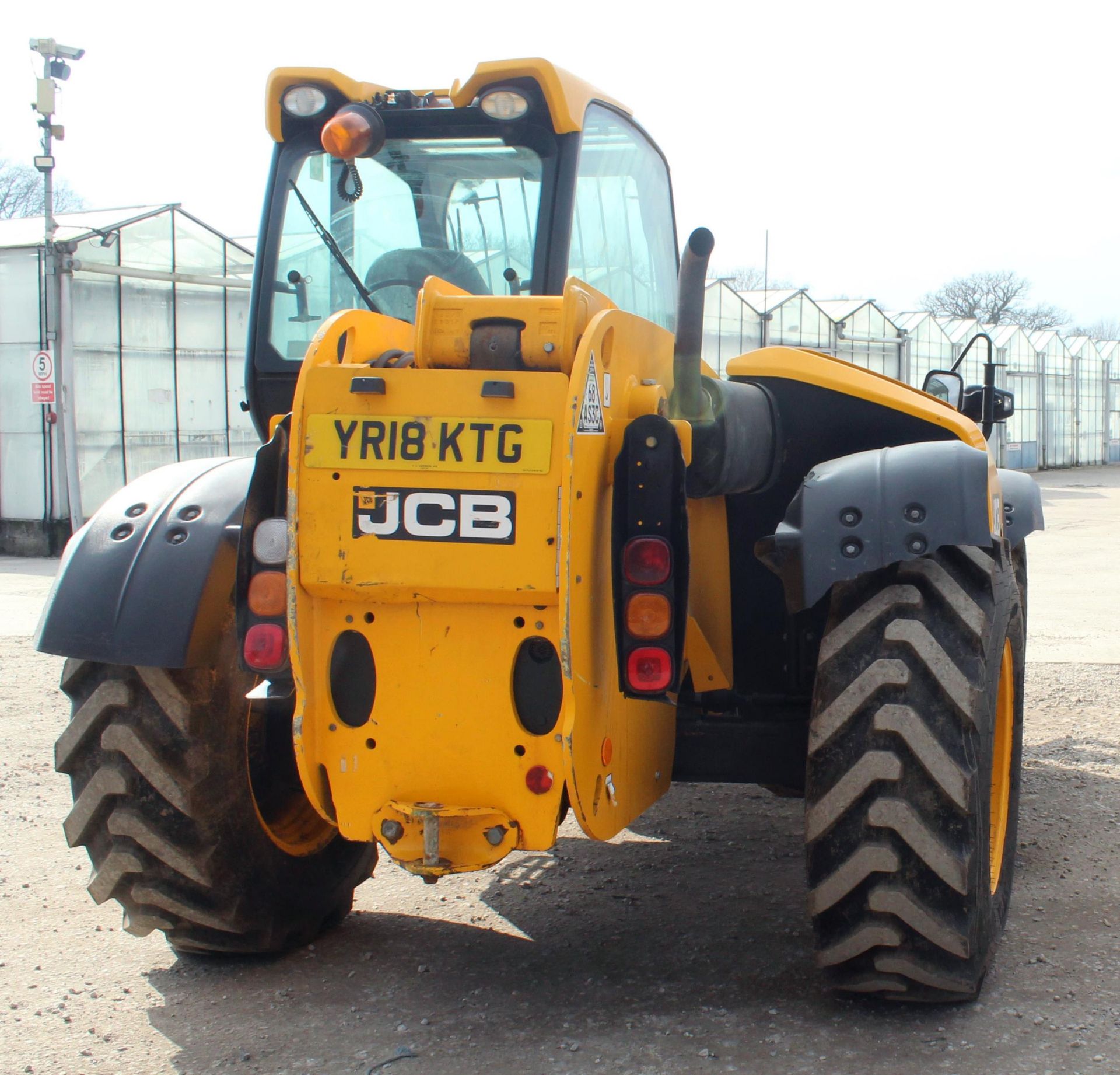 2018 JCB 531 -70 TELEPORTER REGISTRATION YR18KTG 6043 HOURS TWO KEYS (ONE RED ONE BLACK) + VAT - Image 8 of 12