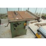 STARTRITE TABLE SAW COMMERCIAL NO VAT