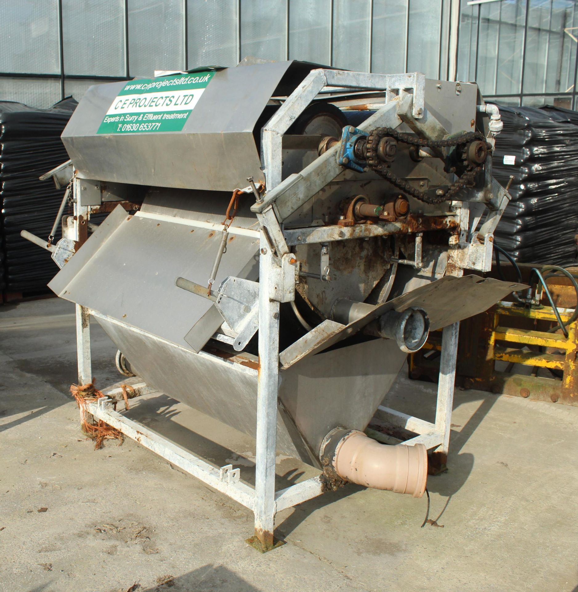 AN EVO2000 SLURRY SEPERATOR BASED ON THE CARRIER SEPERATORS SOLD BY CE PROJECTS AND A FURTHER SLURRY - Image 3 of 8