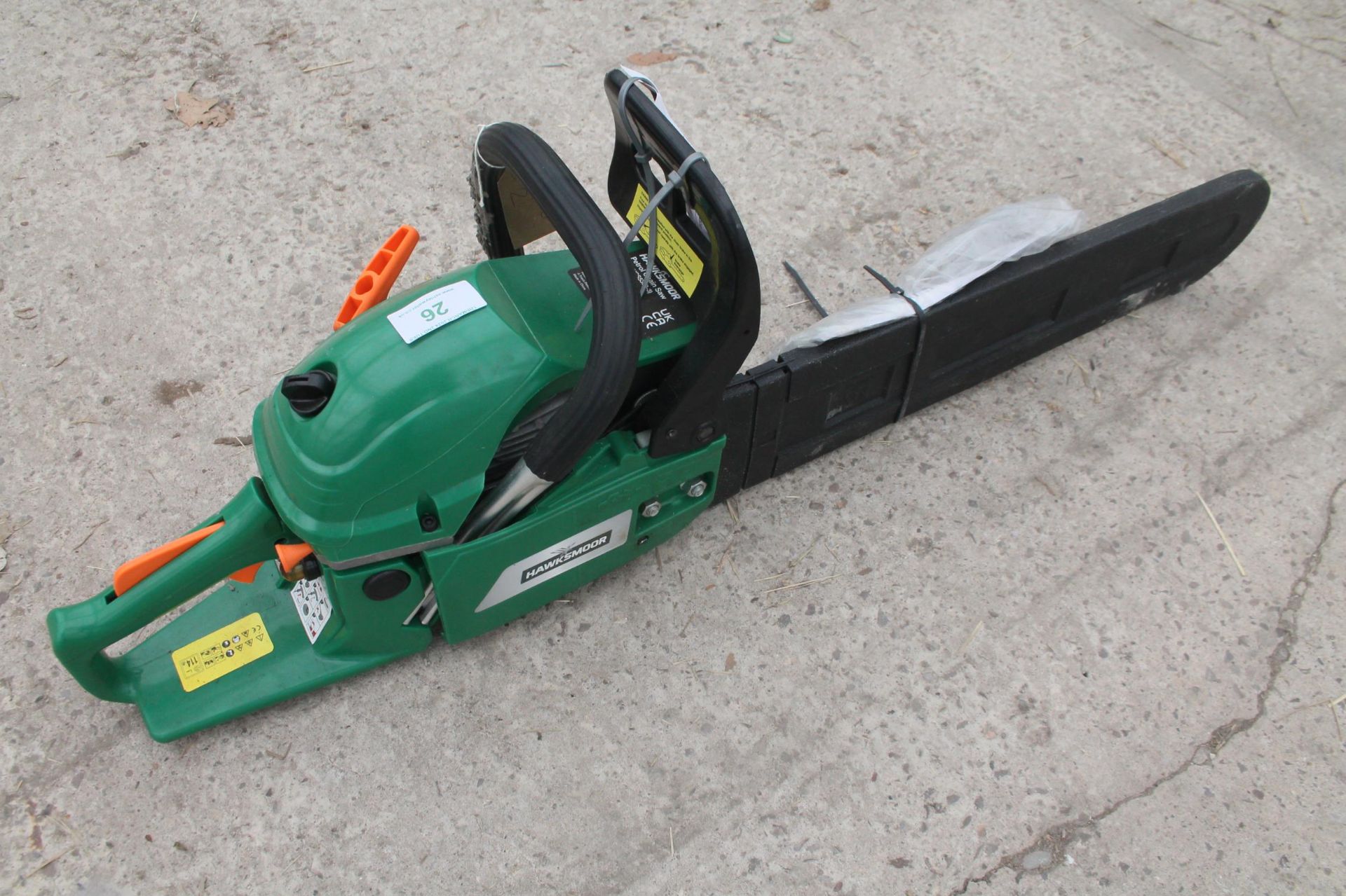 NEW HAWKSMOOR 20" PETROL CHAINSAW NO VAT - Image 2 of 2