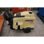 A DIESEL KARCHER POWER WASHER NDS 550C BELIEVED IN GOOD WORKING ORDER WHILST ALL LOTS ARE GIVEN IN