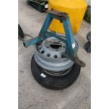 12" IFOR WILLIAMS TRAILER WHEEL, JOCKEY WHEEL SPARE HANDLE, IFOR WILLIAMS WHEEL, WHEEL BARROW