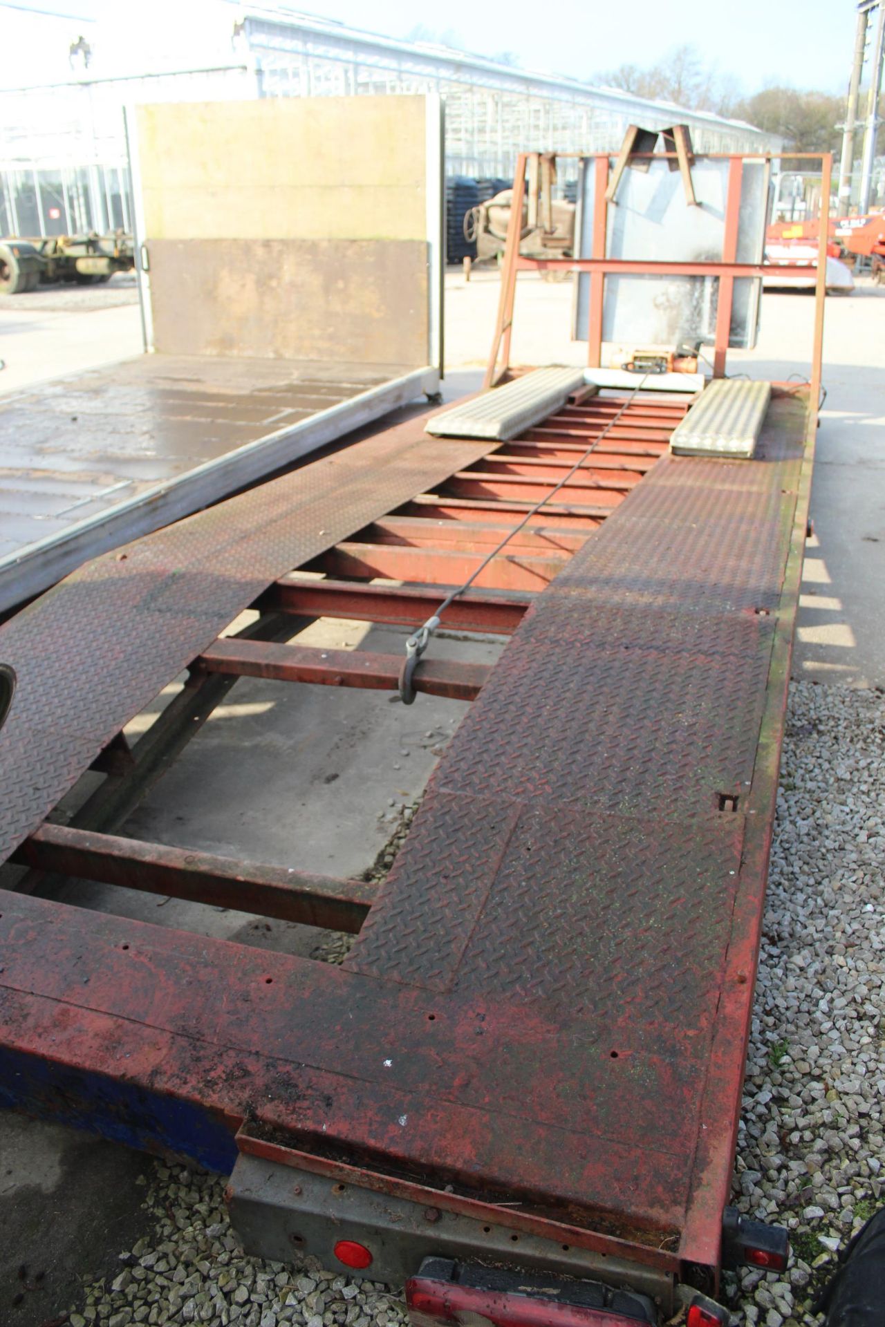 PLANT RECOVERY BODY WITH ALUMINIUM RAMPS & CONTROLLER NO VAT