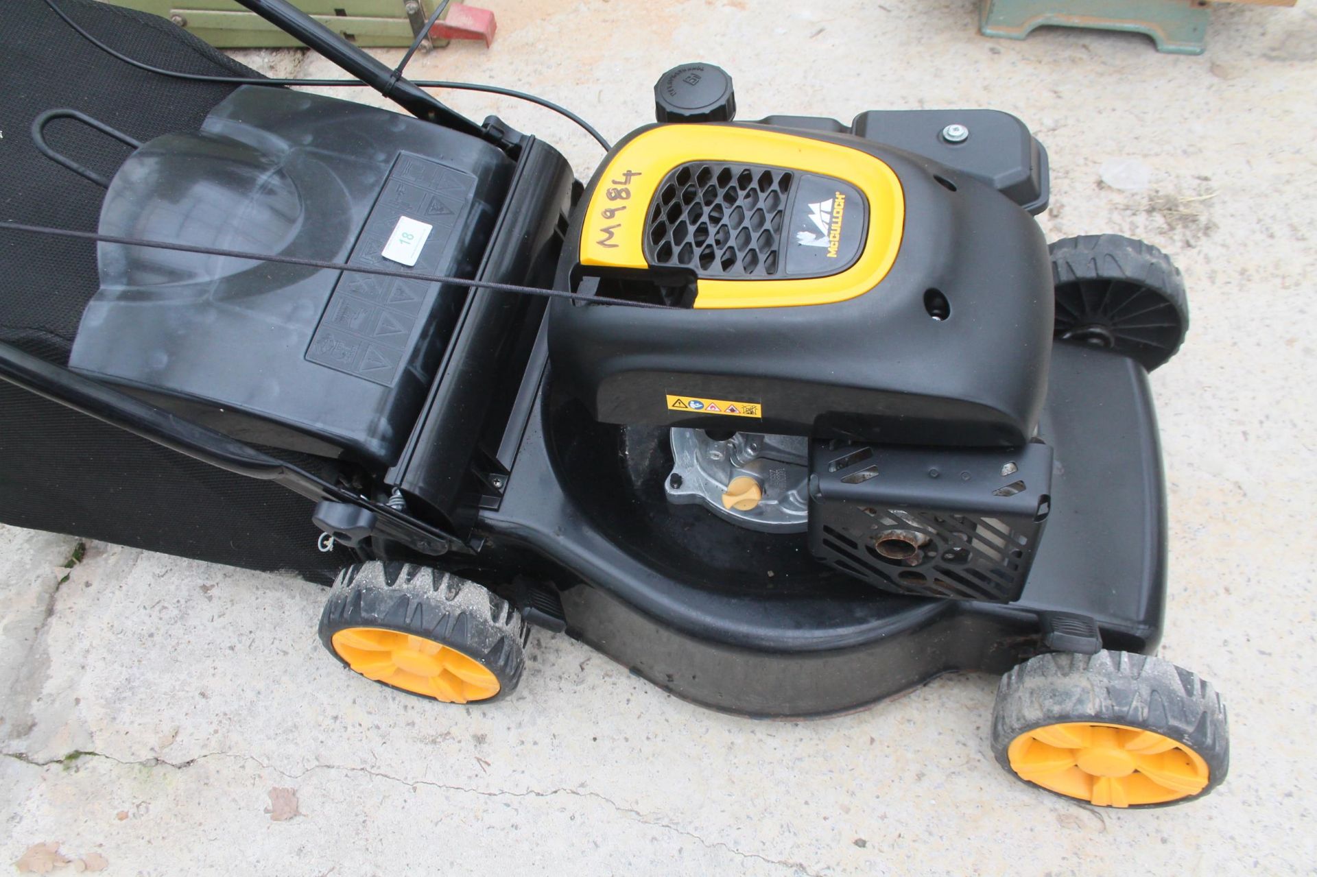 McCULLOCH LAWN MOWER IN WORKING ORDER NO VAT - Image 2 of 2