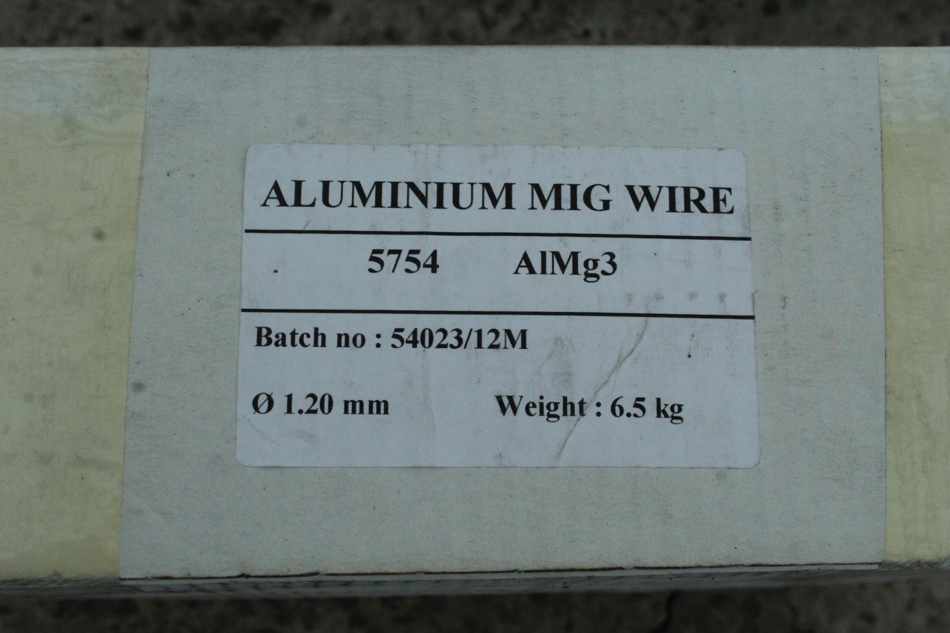 ROLL OF ALLOY MIG WIRE 1.2 NO VAT - Image 2 of 2