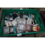 CRATE OF SOCKETS AND FUSED SWITCHES NO VAT