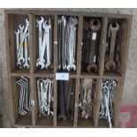 BOX OF SPANNERS + VAT