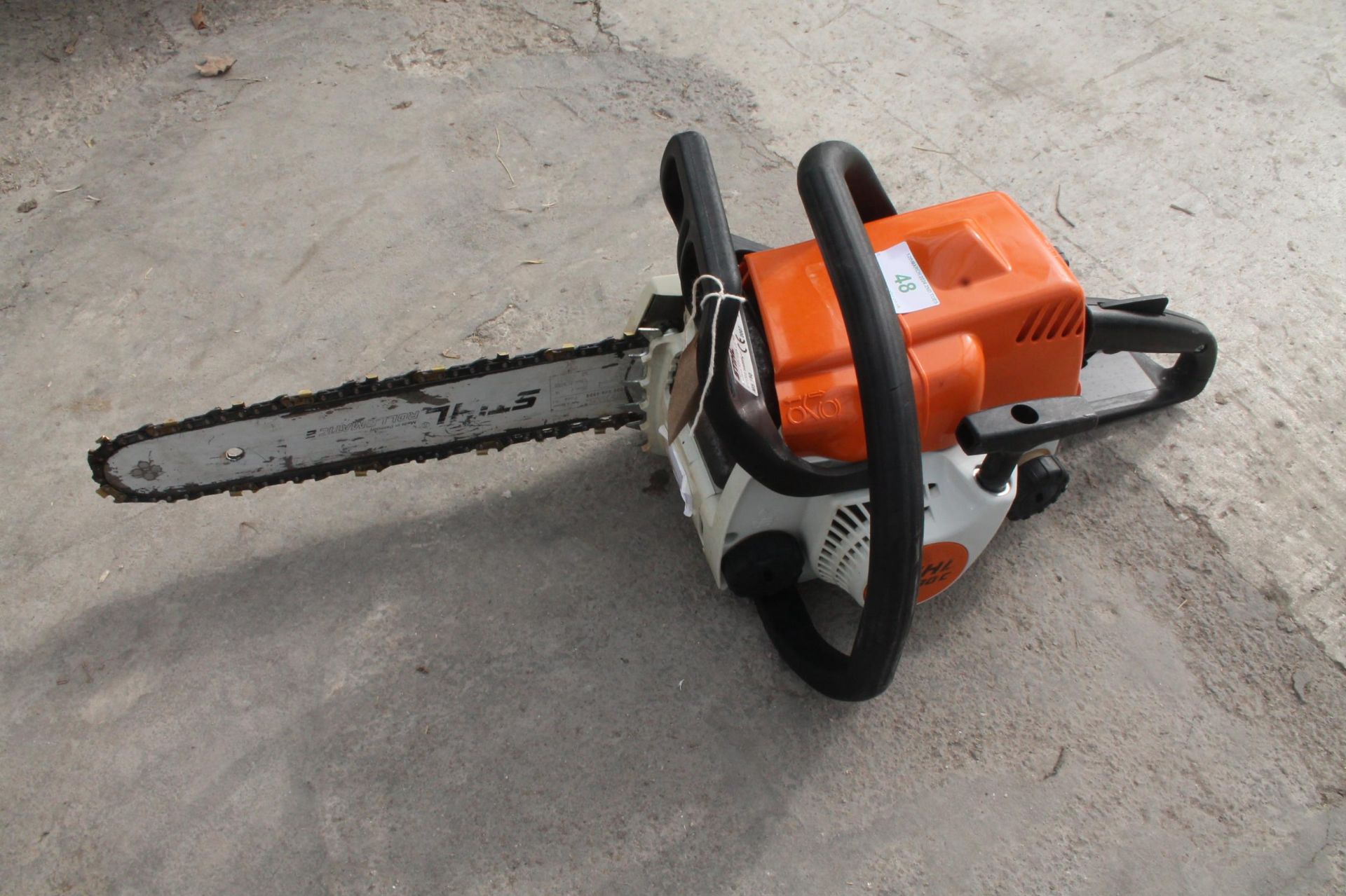 STIHL MS180C CHAINSAW IN WORKING ORDER NO VAT - Bild 2 aus 2