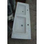 DOUBLE WASH BASIN + VAT