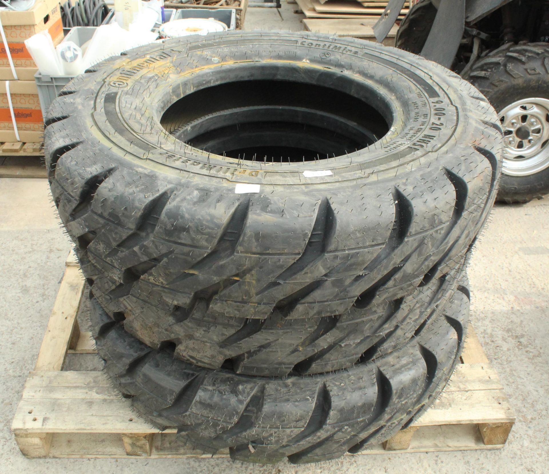 3 CONTINENTAL TYRES + VAT