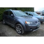 MITSUBISHI OUTLANDER SE DI-D DIESEL ESTATE NV59FZC FIRST REG 21/01/10 APPROX 120000 MILES NO VAT