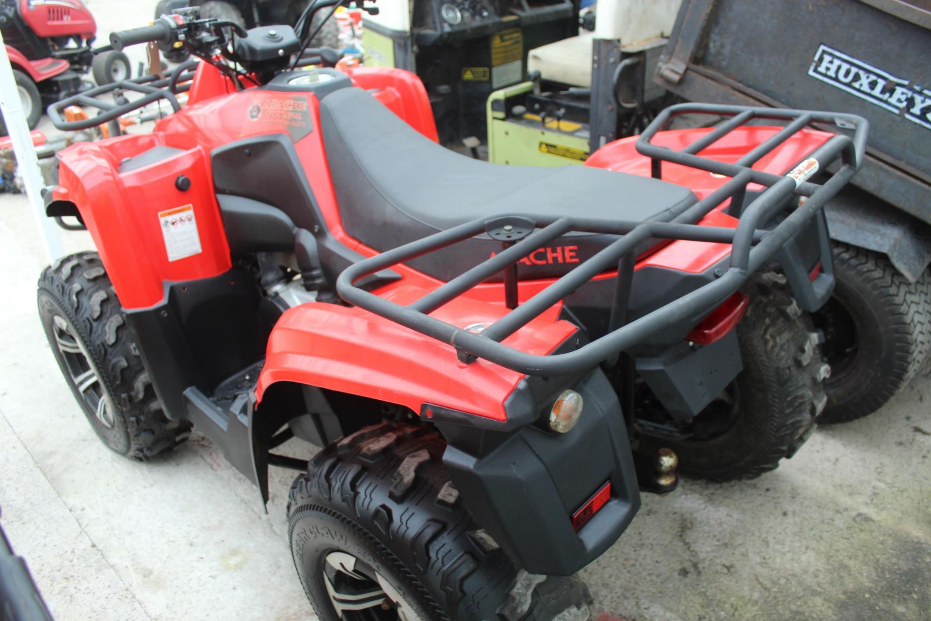 2019 APACHE 420 QUAD 400 HOURS, WINCH, NEW MAXXIS TYRES, 4 WHEEL DRIVE, ELECTRIC START, ROAD KIT. - Bild 3 aus 3