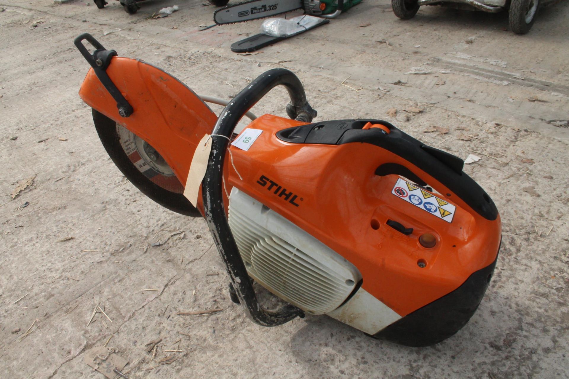 STIHL TS 410 DISC CUTTER IN VERY GOOD WORKING ORDER NO VAT - Image 2 of 2