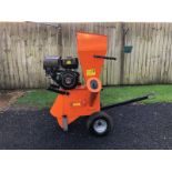 TREE SHREDDER WITH 20HP. ENGINE GOOD WORKING ORDER. USED ONCE.BOOKLET IN OFFICE. NO VAT