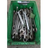 BOX OF SPANNERS + VAT