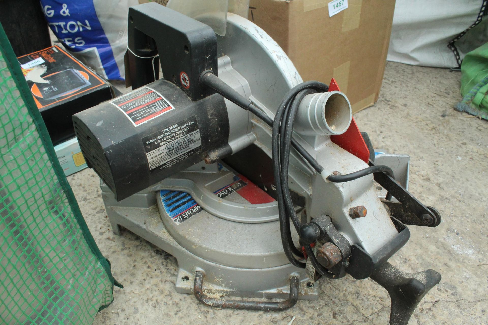 DELTA COMPOUND MITRESAW NO VAT