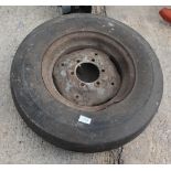 A WHEEL AND TYRE NO VAT