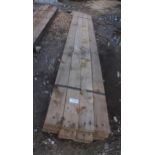 20 TIMBERS 3 X 3/4 AND 6'-10' LONG NO VAT