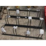 3 BIKE RACKS NO VAT