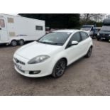 FIAT BRAVO ACTIVE 1400CC REG: WM10 GZJ 5 DOOR HATCHBACK WHITE FIRST REG; 2010 MOT JUNE 2024 APPROX