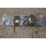 SET OF GALVANISED GATE HINGES BAND/ GUDION NO VAT