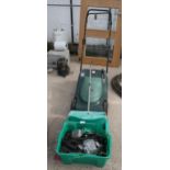 HAYTER MOWER AND BOX OF PEDAL BIKE SPARES + VAT