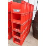 10 STACKABLE LIN BINS + VAT